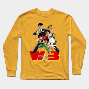 Wonder 3 The Amazing 3 Osamu Tezuka Long Sleeve T-Shirt